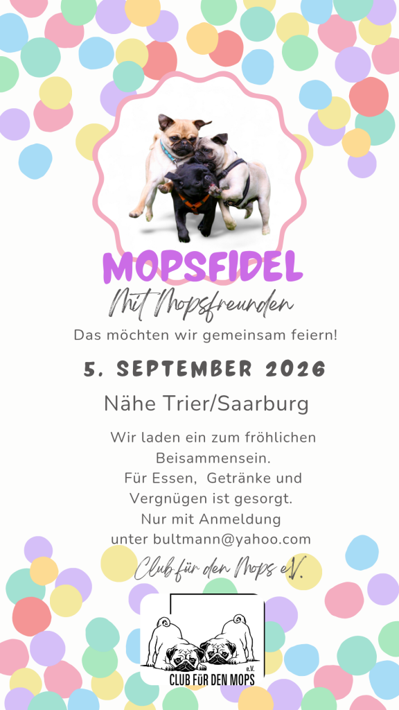 Einladung Treffen CfdM e.V. 5.9.26