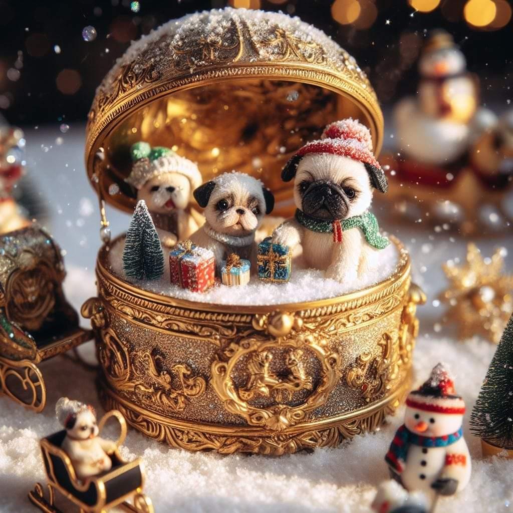 Weihnachtsmops